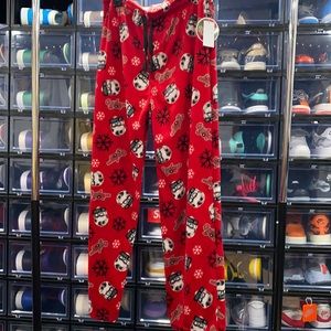 NEW A CHRISTMAS STORY FLEECE PAJAMA PANTS RED XL